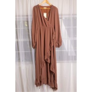 Joyfolie Ella Dress in Rose, size Large, New with Tags